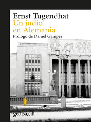 cover image of Un judío en Alemania